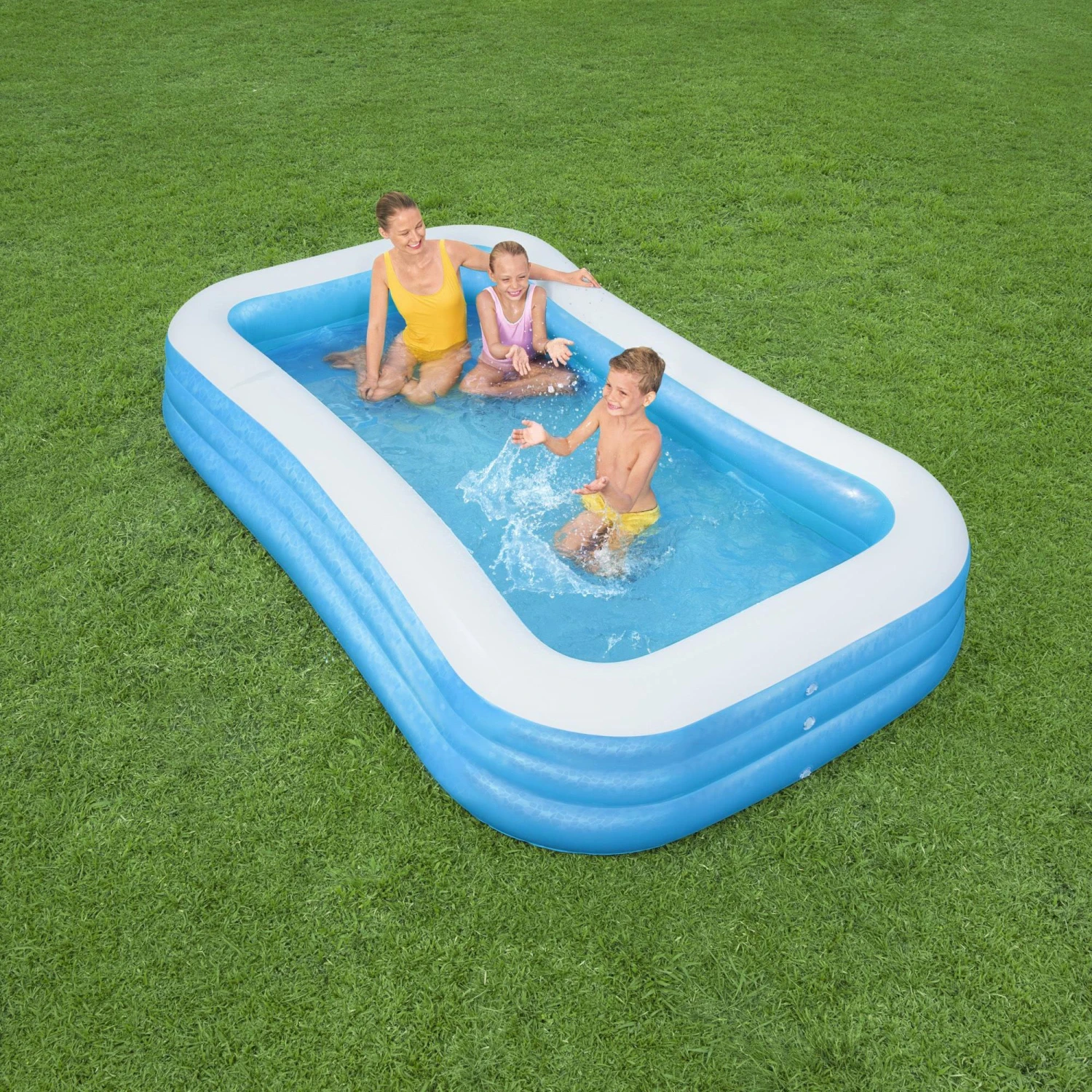 Bestway Bestway® Textured Pattern On Sidewalls PVC Family Fun Pool (W) 1.83m X (L) 3.05m 6 Bestway Bestway® Textured Pattern On Sidewalls PVC Family Fun Pool (W) 1.83m X (L) 3.05m - Image 4