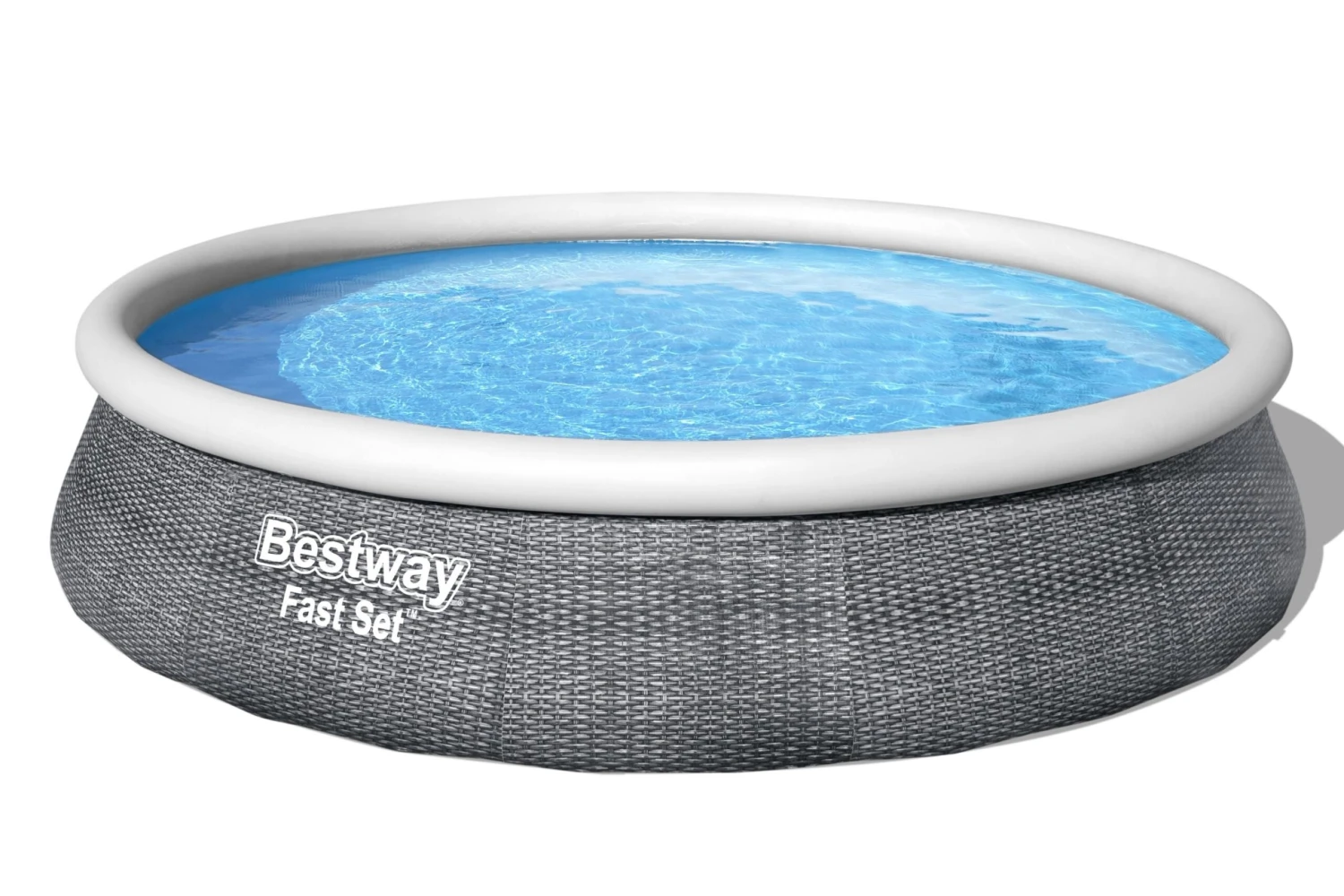 Bestway Fast Set Polyvinyl Chloride (PVC) Family Fun Pool (W) 3.96m X (L) 3.96m 3 Bestway Fast Set Polyvinyl Chloride (PVC) Family Fun Pool (W) 3.96m X (L) 3.96m
