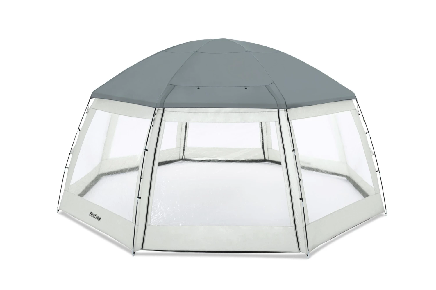 Bestway Grey Circular Hot Tub Canopy 3 Bestway Grey Circular Hot Tub Canopy