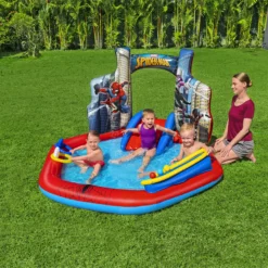 Bestway Multicolour Small Marvel - Spiderman Play Centre -Outdoor Garden Shop bestway multicolour small marvel spiderman play centre6941607331750 01i