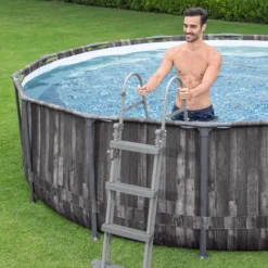 Bestway Steel Pro Max Polyvinyl Chloride (PVC) Family Swimming Pool (W) 3.66m X (L) 3.66m -Outdoor Garden Shop bestway steel pro max polyvinyl chloride pvc family swimming pool w 3 66m x l 3 66m6942138984163 03i bq