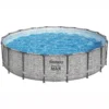 Bestway Steel Pro MAX™ Realistic Stone Print Polyvinyl Chloride (PVC) & Steel Pool (W) 5.49m X (L) 5.49m -Outdoor Garden Shop bestway steel pro max realistic stone print polyvinyl chloride pvc steel pool w 5 49m x l 5 49m6941607310502 01c