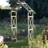 Blooma Cottage Apex Top Wood Arch -Outdoor Garden Shop blooma cottage apex top wood arch5397007007497 01i BQ