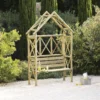 Blooma Cottage Arbour, (H)2200mm (W)560mm (D)560mm - Assembly Service Included -Outdoor Garden Shop blooma cottage arbour h 2200mm w 560mm d 560mm assembly service included5397007111606 02i bq