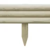 Blooma Gydan Green Pine Horizontal Log Edging (H)20cm (L)1m -Outdoor Garden Shop blooma gydan green pine horizontal log edging h 20cm l 1m3663602726357 02c bq