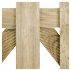 Blooma Mekong Wood Round Top Gate, (H)1m (W)1m 10 Blooma Mekong Wood Round Top Gate, (H)1m (W)1m -Outdoor Garden Shop blooma mekong wood round top gate h 1m w 1m3663602942665 04bq