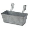 Blooma Rural Argent Metal Rectangular Trough -Outdoor Garden Shop blooma rural argent metal rectangular trough3663602733911 01bq