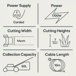 Bosch AdvancedRotak 750 Corded Rotary Lawnmower -Outdoor Garden Shop bosch advancedrotak 750 corded rotary lawnmower4059952526706 01t EN bq