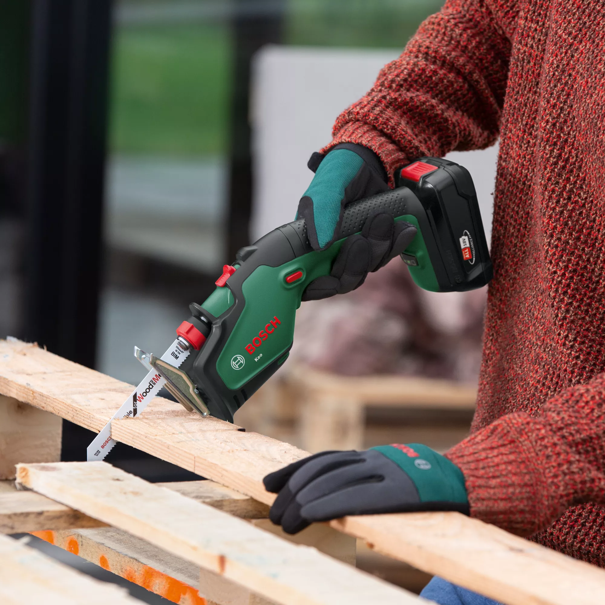 Bosch Power For All 18V 150mm Cordless Pruner & Hedge Trimmer KEO 18V 8 Bosch Power For All 18V 150mm Cordless Pruner & Hedge Trimmer KEO 18V - Image 6