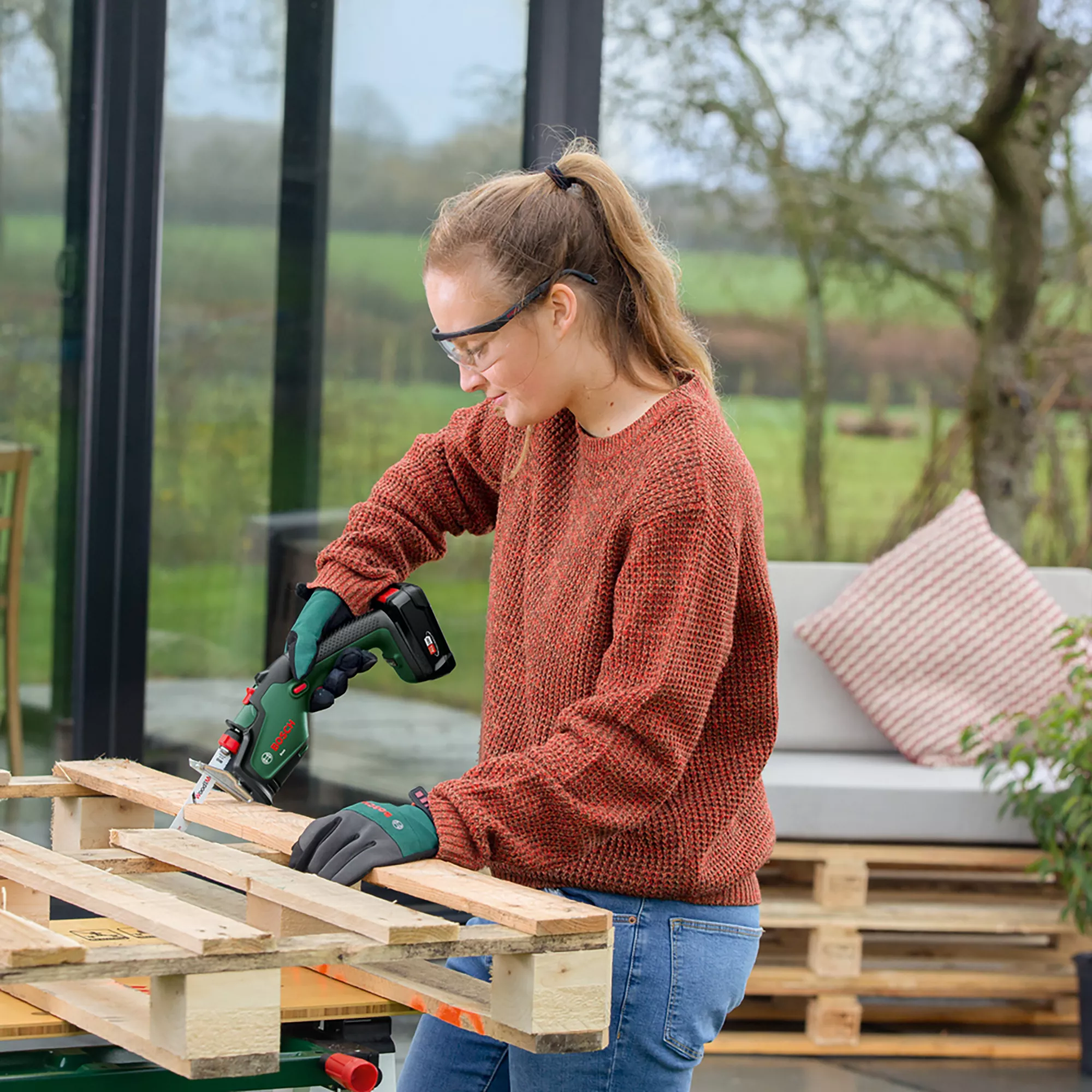 Bosch Power For All 18V 150mm Cordless Pruner & Hedge Trimmer KEO 18V 10 Bosch Power For All 18V 150mm Cordless Pruner & Hedge Trimmer KEO 18V - Image 8