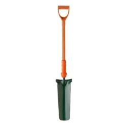 Bulldog Insulated Newcastle Pointed D Handle Trenching Drain Shovel