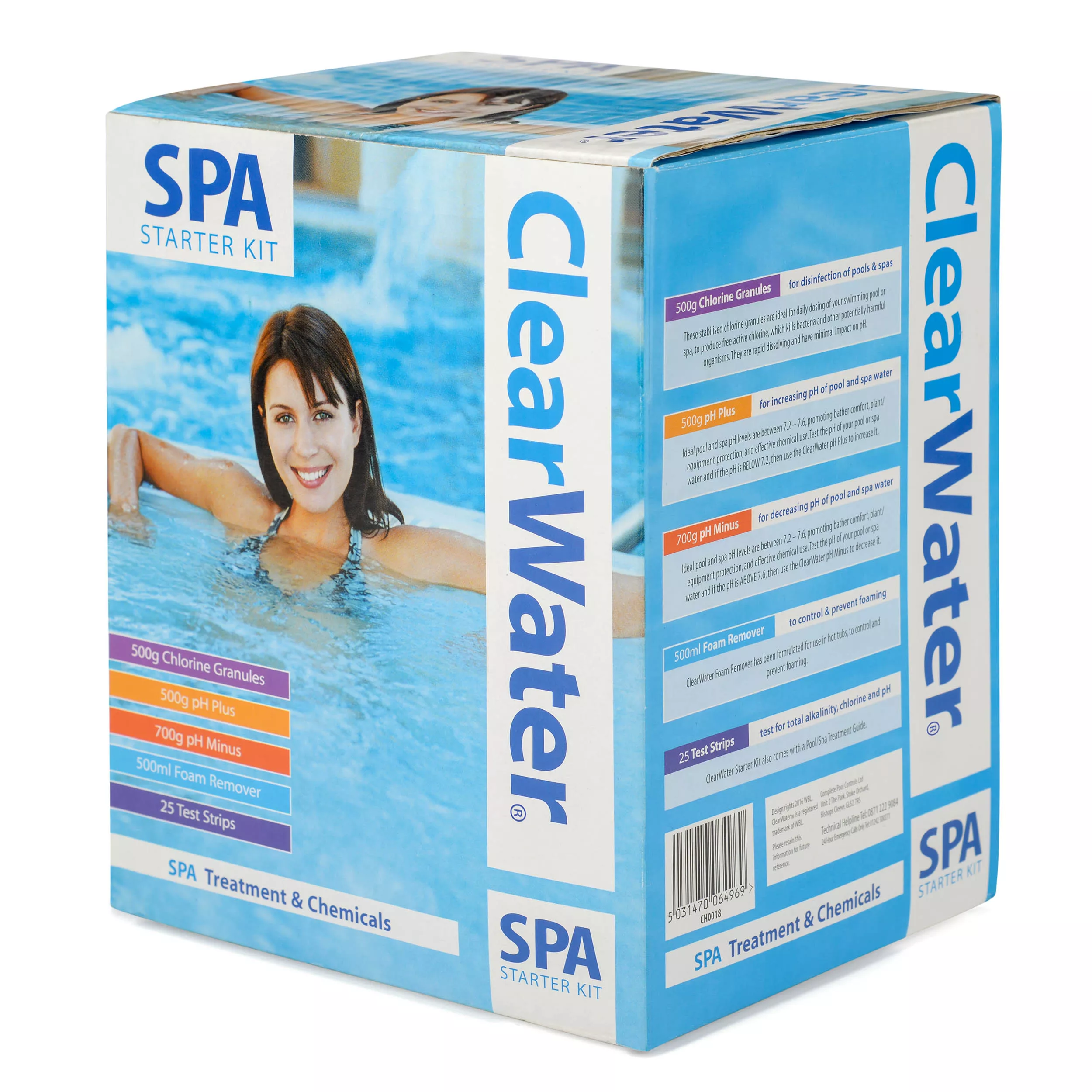 Clearwater Hot Tub Chemical Starter Kit 6 Clearwater Hot Tub Chemical Starter Kit - Image 4