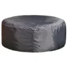 CleverSpa Grey Circular Hot Tub Cover -Outdoor Garden Shop cleverspa grey circular hot tub cover5019008882872 02c BQ