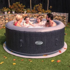 CleverSpa Grey Floor Protector (Dia)1.96m -Outdoor Garden Shop cleverspa grey floor protector dia 1 96m5019008880274 01i bq