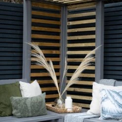 Forest Firenze Corner Arbour, (H)1970mm (W)1800mm (D)1800mm - Assembly Required -Outdoor Garden Shop forest firenze corner arbour h 1970mm w 1800mm d 1800mm assembly required5013053185049 36c bq