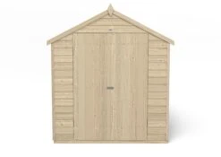 Forest Garden 10x6 Ft Apex Overlap Wooden 2 Door 4 Windows Shed With Floor - Assembly Service Included -Outdoor Garden Shop forest garden 10x6 ft apex overlap wooden 2 door 4 windows shed with floor assembly service included5013053177754 02c bq