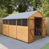 Forest Garden 12x8 Ft Apex Shiplap Wooden 2 Door 6 Windows Shed With Floor - Assembly Service Included 1 Forest Garden 12x8 Ft Apex Shiplap Wooden 2 Door 6 Windows Shed With Floor - Assembly Service Included -Outdoor Garden Shop forest garden 12x8 ft apex shiplap wooden 2 door 6 windows shed with floor assembly service included5013053178850 04i bq