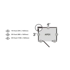 Forest Garden 4x3 Apex Dip Treated Shiplap Wooden Shed With Floor -Outdoor Garden Shop forest garden 4x3 apex dip treated shiplap wooden shed with floor5013053192986 02t bq
