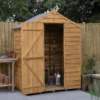 Forest Garden 5x3 Ft Apex Overlap Wooden Shed With Floor (Base Included) -Outdoor Garden Shop forest garden 5x3 ft apex overlap wooden shed with floor base included 5013053177068 01i bq