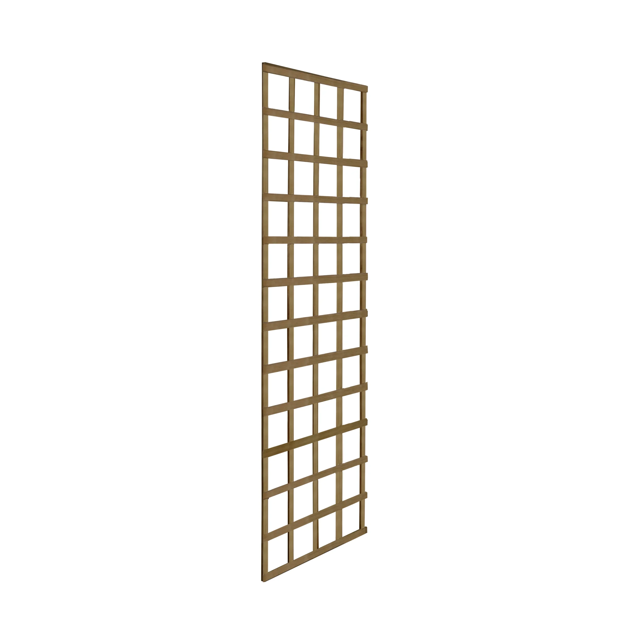 Forest Garden 6ft Square European Softwood Trellis Panel (W)61cm X (H)183cm 4 Forest Garden 6ft Square European Softwood Trellis Panel (W)61cm X (H)183cm - Image 2