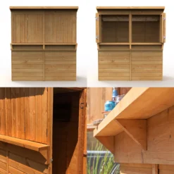 Forest Garden 6x3 Pent Dip Treated Shiplap Wooden Shed With Floor - Assembly Service Included -Outdoor Garden Shop forest garden 6x3 pent dip treated shiplap wooden shed with floor assembly service included5013053184073 37c