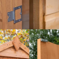 Forest Garden 6x4 Apex Dip Treated Shiplap Wooden Shed With Floor -Outdoor Garden Shop forest garden 6x4 apex dip treated shiplap wooden shed with floor5013053189948 36c