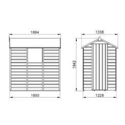 Forest Garden 6x4 Ft Apex Shiplap Wooden Shed With Floor - Assembly Service Included 39 Forest Garden 6x4 Ft Apex Shiplap Wooden Shed With Floor - Assembly Service Included -Outdoor Garden Shop forest garden 6x4 ft apex shiplap wooden shed with floor assembly service included5013053178676 03t bq