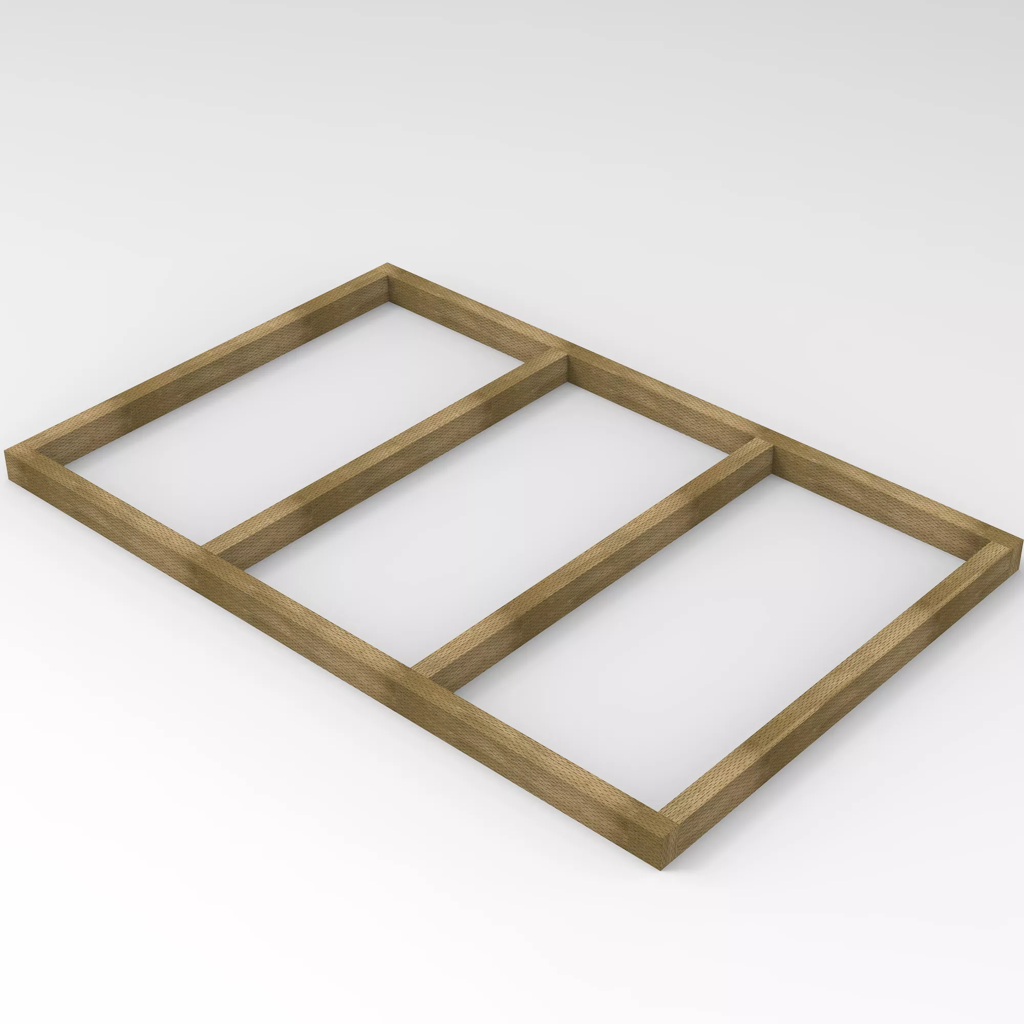 Forest Garden 6x4 Timber Shed Base (L) 118cm X (W) 0.18cm 3 Forest Garden 6x4 Timber Shed Base (L) 118cm X (W) 0.18cm