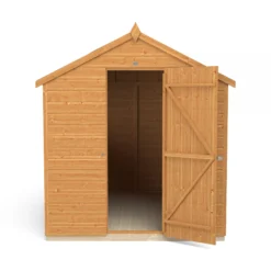 Forest Garden 8x6 Ft Apex Shiplap Wooden 2 Windows Shed With Floor - Assembly Service Included -Outdoor Garden Shop forest garden 8x6 ft apex shiplap wooden 2 windows shed with floor assembly service included5013053178720 06c bq