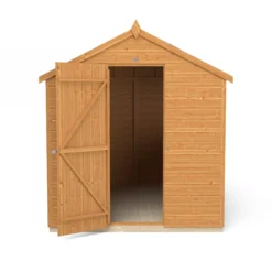 Forest Garden 8x6 Ft Apex Shiplap Wooden 2 Windows Shed With Floor -Outdoor Garden Shop forest garden 8x6 ft apex shiplap wooden 2 windows shed with floor5013053178713 05c bq
