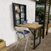 Forest Garden Fold Down Timber Garden Bar (Base Not Required) 2 Forest Garden Fold Down Timber Garden Bar (Base Not Required) -Outdoor Garden Shop forest garden fold down timber garden bar base not required 5013053192276 02i