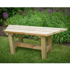 Forest Garden Furnished Hexagonal Gazebo, (W)3.78m (D)3.27m -Outdoor Garden Shop forest garden furnished hexagonal gazebo w 3 78m d 3 27m5013053172469 03i