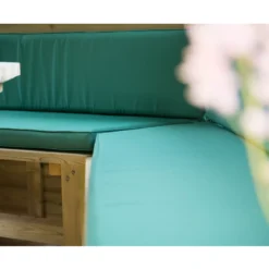 Forest Garden Furnished Hexagonal Gazebo, (W)3.78m (D)3.27m -Outdoor Garden Shop forest garden furnished hexagonal gazebo w 3 78m d 3 27m5013053172469 12i