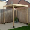 Forest Garden Modular Square Pergola, (H)2045mm (W)1970mm -Outdoor Garden Shop forest garden modular square pergola h 2045mm w 1970mm5013053183144 01i bq