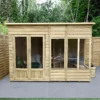 Forest Garden Oakley 10x6 Pent Overlap Solid Wood Summer House With Double Door (Base Included) - Assembly Service Included 2 Forest Garden Oakley 10x6 Pent Overlap Solid Wood Summer House With Double Door (Base Included) - Assembly Service Included -Outdoor Garden Shop forest garden oakley 10x6 pent overlap solid wood summer house with double door base included assembly service included5013053188743 01i bq
