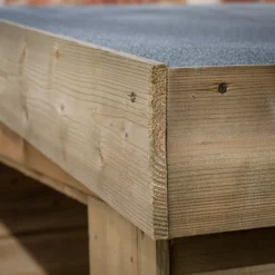 Forest Garden Overlap Timber 6x5 Ft Apex Log Store -Outdoor Garden Shop forest garden overlap timber 6x5 ft apex log store5013053189962 06i