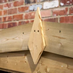 Forest Garden Overlap Timber 6x5 Ft Apex Log Store -Outdoor Garden Shop forest garden overlap timber 6x5 ft apex log store5013053189962 08i