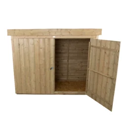 Forest Garden Overlap Wooden 6x3 Pent Garden Storage -Outdoor Garden Shop forest garden overlap wooden 6x3 pent garden storage5013053162835 03c bq