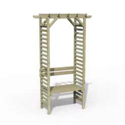 Forest Garden Palma Arbour, (H)2151mm (W)1200mm (D)620mm - Assembly Required 9 Forest Garden Palma Arbour, (H)2151mm (W)1200mm (D)620mm - Assembly Required -Outdoor Garden Shop forest garden palma arbour h 2151mm w 1200mm d 620mm assembly required5013053190203 01c