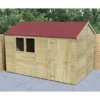 Forest Garden Timberdale 12x8 Ft Reverse Apex Tongue & Groove Wooden Shed With Floor -Outdoor Garden Shop forest garden timberdale 12x8 ft reverse apex tongue groove wooden shed with floor5013053189108 01i bq