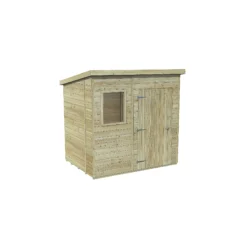 Forest Garden Timberdale 7x5 Ft Pent Tongue & Groove Wooden Shed With Floor -Outdoor Garden Shop forest garden timberdale 7x5 ft pent tongue groove wooden shed with floor5013053189191 01c bq