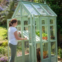 Forest Garden Victorian Walk Around 4x3 Greenhouse With Auto Vent -Outdoor Garden Shop forest garden victorian walk around 4x3 greenhouse with auto vent5013053176368 08i
