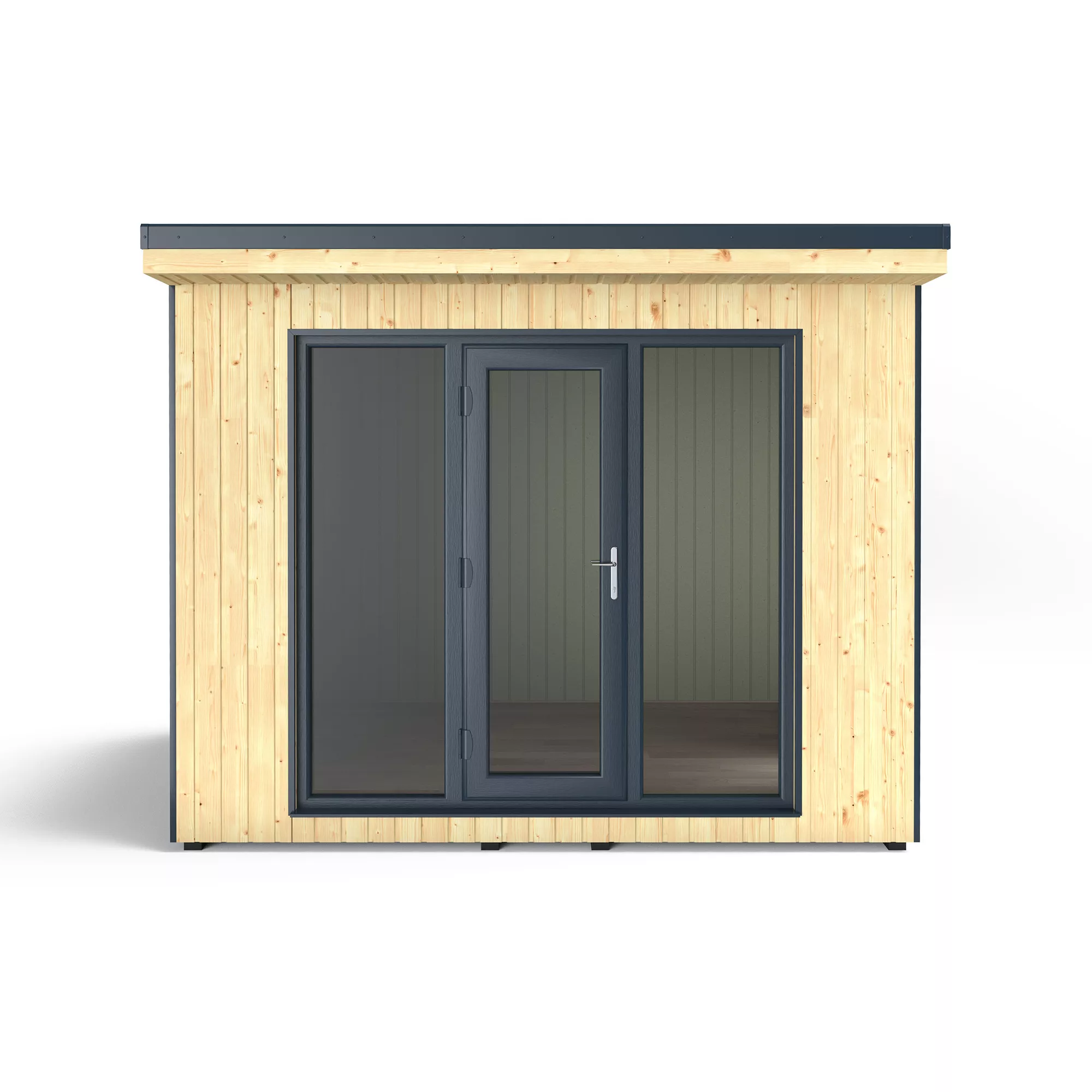 Forest Garden Xtend 10x9 Pent Tongue & Groove Garden Office - Assembly Service Included 6 Forest Garden Xtend 10x9 Pent Tongue & Groove Garden Office - Assembly Service Included - Image 4
