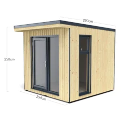 Forest Garden Xtend 8x9 Pent Tongue & Groove Garden Office - Assembly Service Included -Outdoor Garden Shop forest garden xtend 8x9 pent tongue groove garden office assembly service included5013053183564 01t