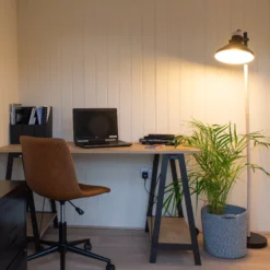 Forest Garden Xtend 8x9 Pent Tongue & Groove Garden Office - Assembly Service Included -Outdoor Garden Shop forest garden xtend 8x9 pent tongue groove garden office assembly service included5013053183564 03i