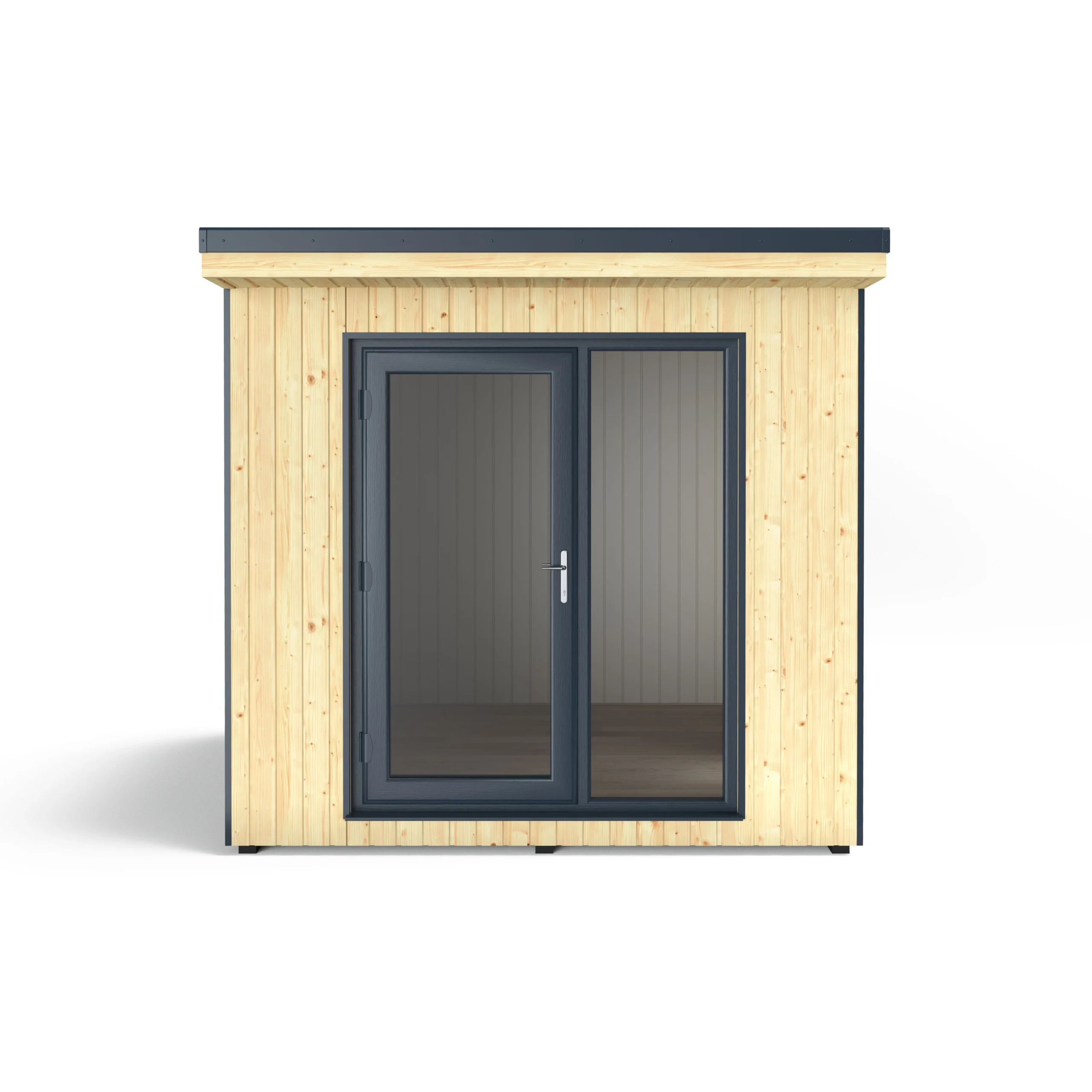 Forest Garden Xtend 8x9 Pent Tongue & Groove Garden Office With Single Door 6 Forest Garden Xtend 8x9 Pent Tongue & Groove Garden Office With Single Door - Image 4