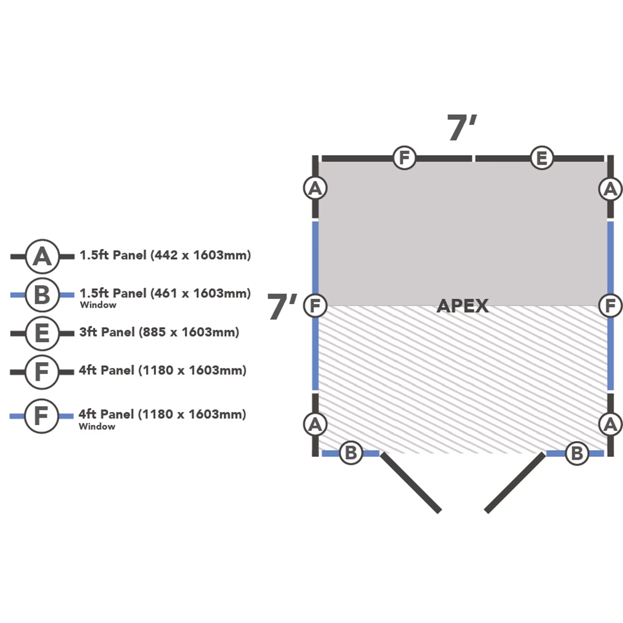 Forest Garden Xtend 8x9 Pent Tongue & Groove Garden Office With Single Door 15 Forest Garden Xtend 8x9 Pent Tongue & Groove Garden Office With Single Door - Image 13