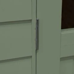 Forest Retreat 8x5 Apex Pressure Treated Overlap Green Shed With Floor - Assembly Service Included -Outdoor Garden Shop forest retreat 8x5 apex pressure treated overlap green shed with floor assembly service included5013053176344 38c bq