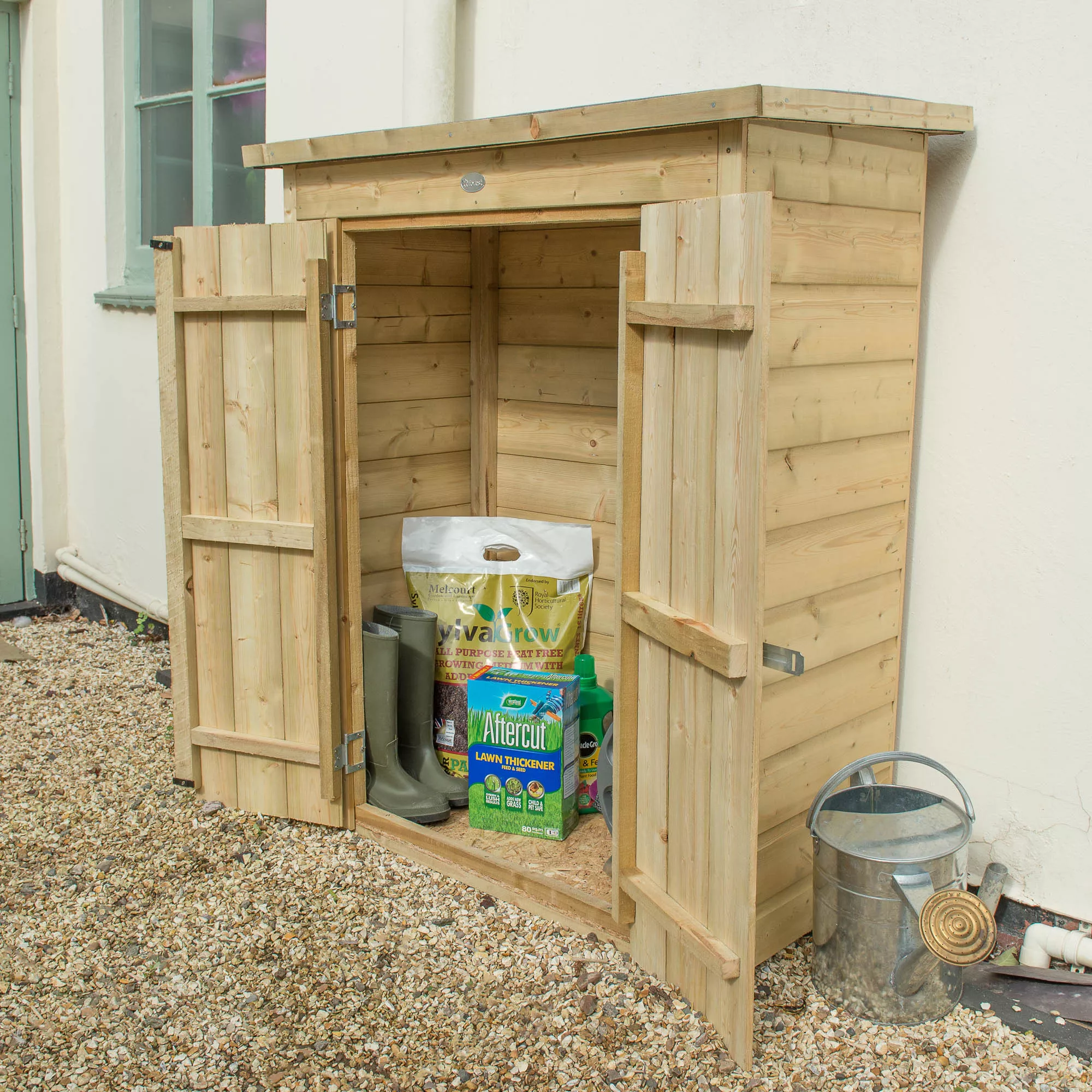 Forest Shiplap 3.5x2 Apex Garden Storage 600L 3 Forest Shiplap 3.5x2 Apex Garden Storage 600L