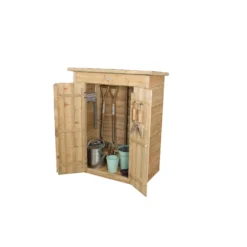 Forest Tongue & Groove 3.5x2 Pent Garden Storage 600L -Outdoor Garden Shop forest tongue groove 3 5x2 pent garden storage 600l5013053163122 02c bq